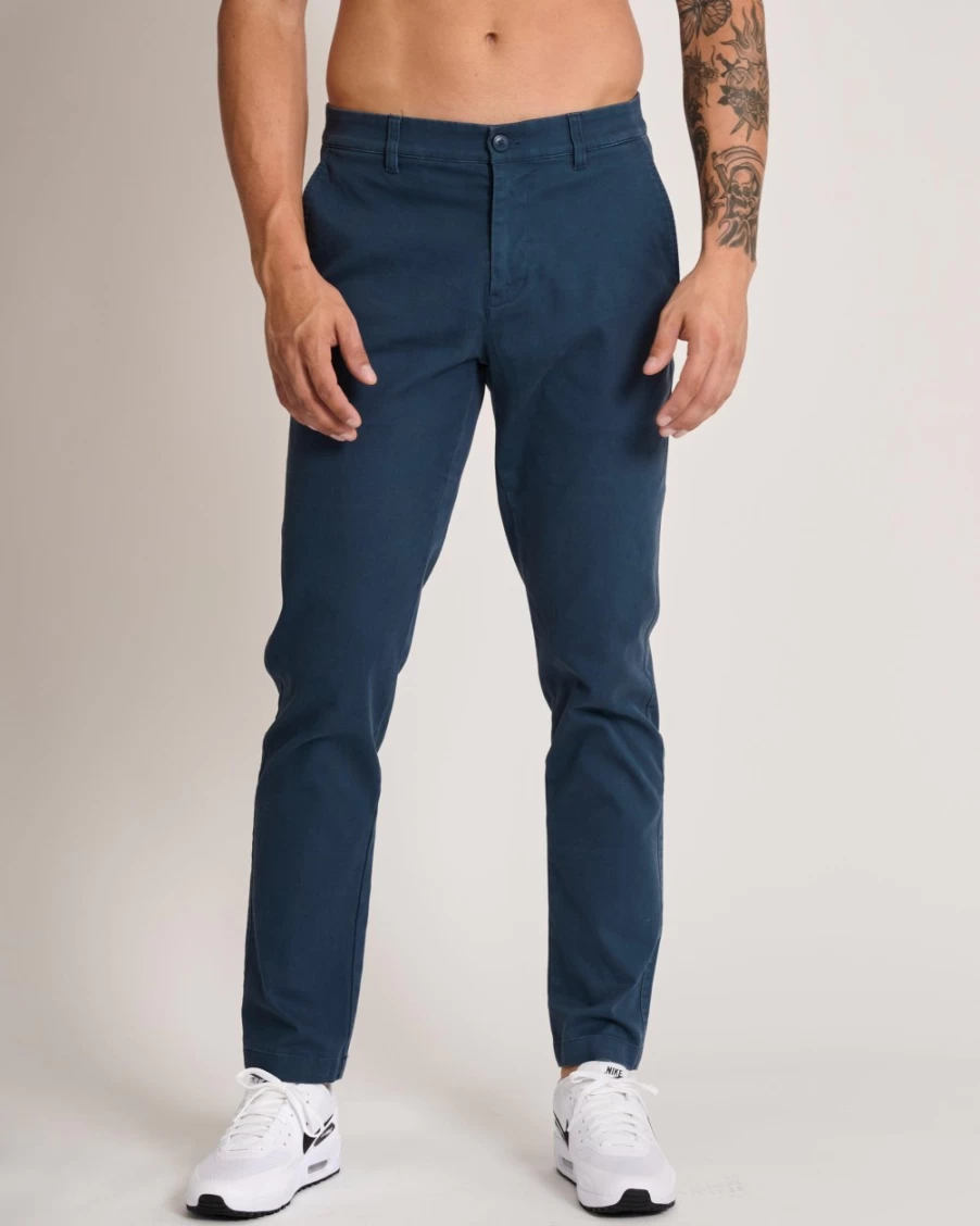 Bad Birdie Men's Navy Quintero Golf Pants for Comfort & Style on the Course