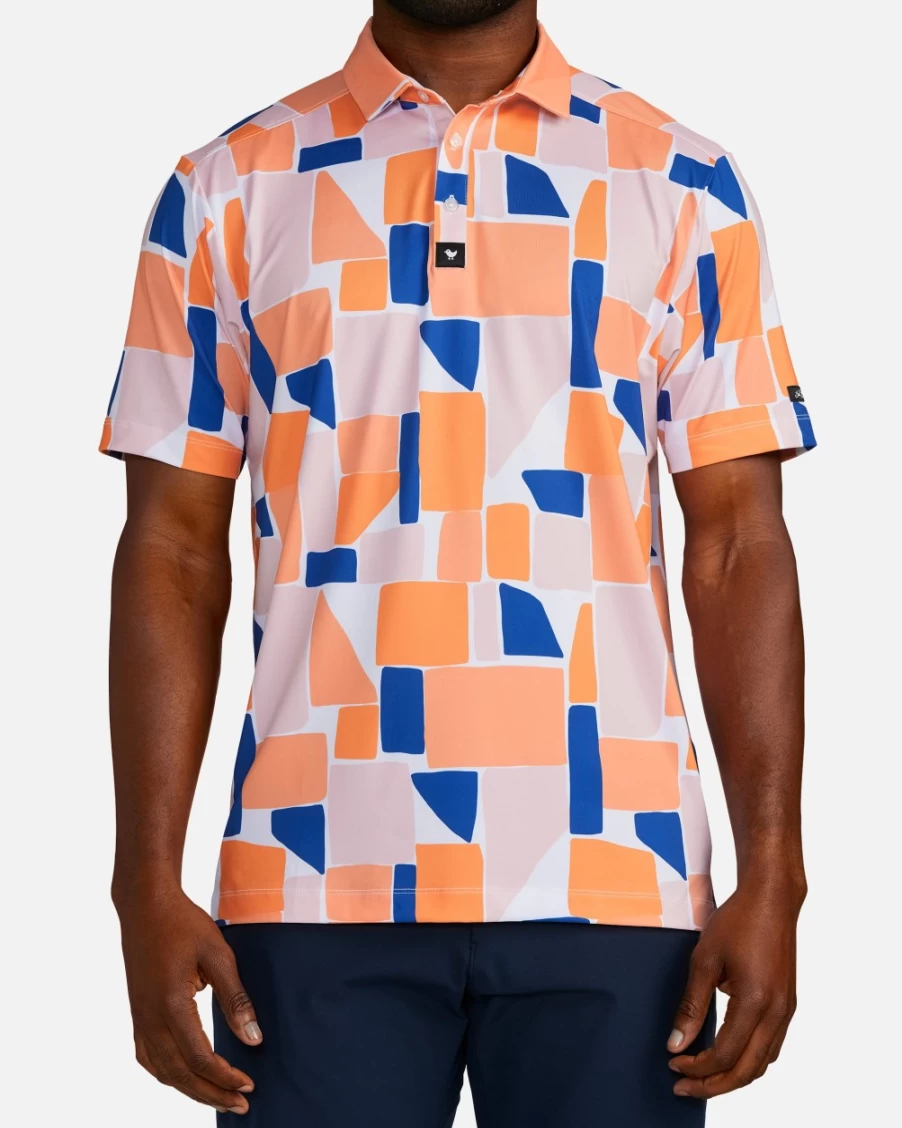 "Bad Birdie Men's Catalina Golf Polo Shirt – Premium Performance Apparel"