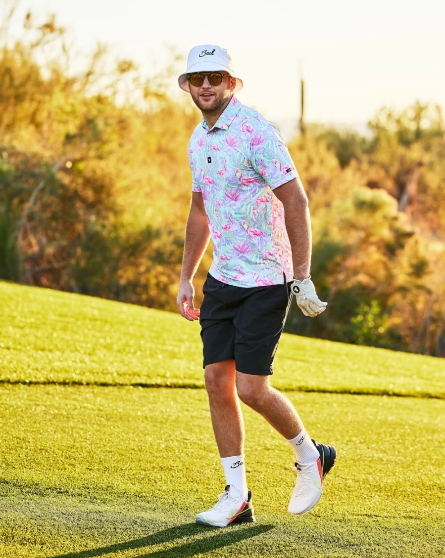 Bad Birdie Mingos Men's Golf Polo Shirt - Premium Performance Apparel