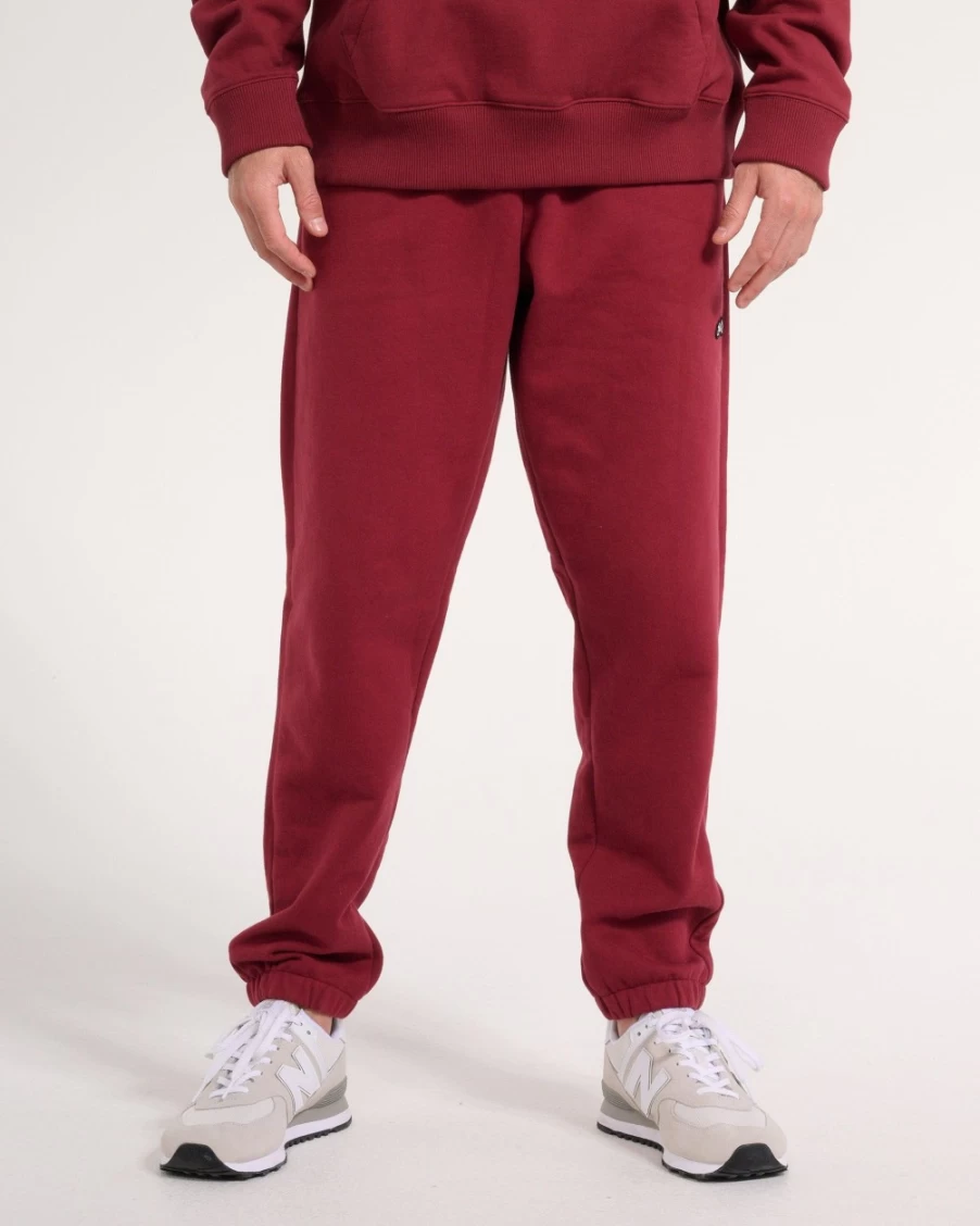Bad Birdie Men's Rec League Sweatpants in Tibetan Red - Comfortable Athletic Joggers