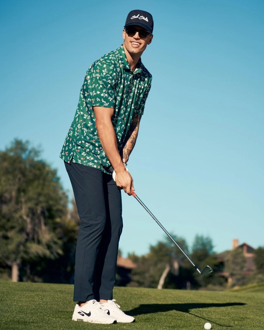 Bad Birdie Men's Shush Golf Polo - Performance Apparel for Men