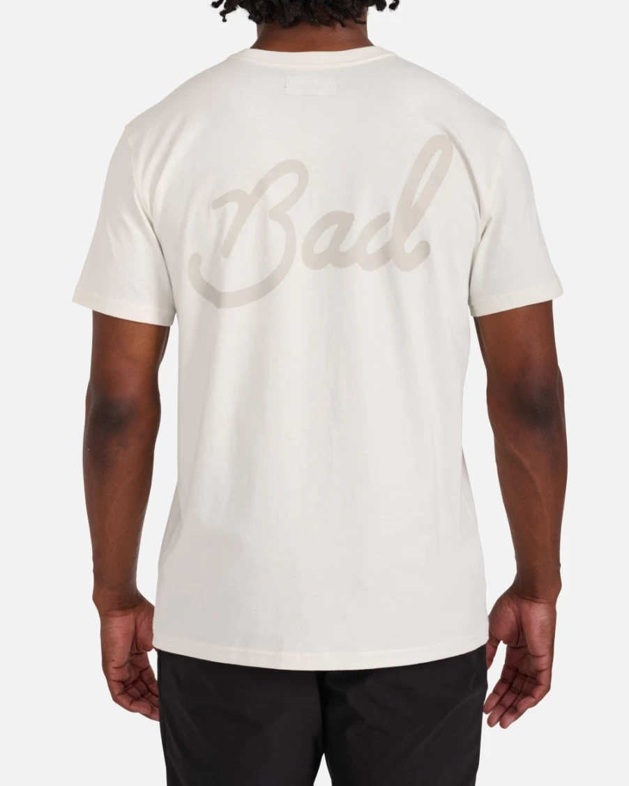 Bad Birdie Men's Lily White Bad Tee Golf Shirt