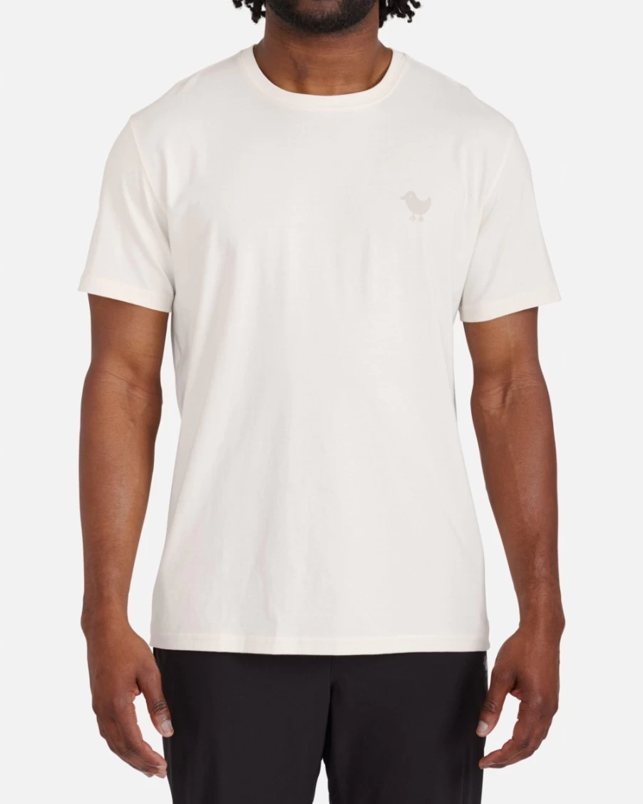 Bad Birdie Men's Lily White Bad Tee Golf Shirt