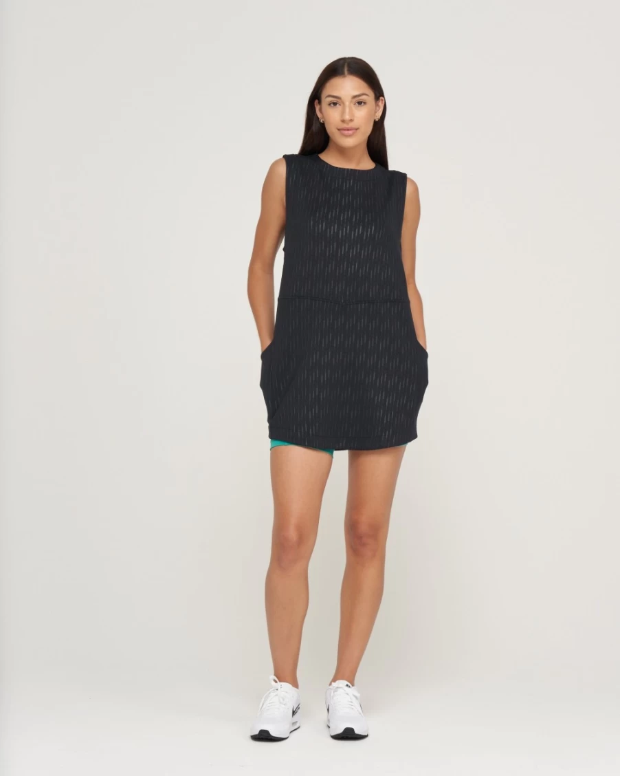 Bad Birdie Women's Mirabel Dress in Cattail - Black Beauty