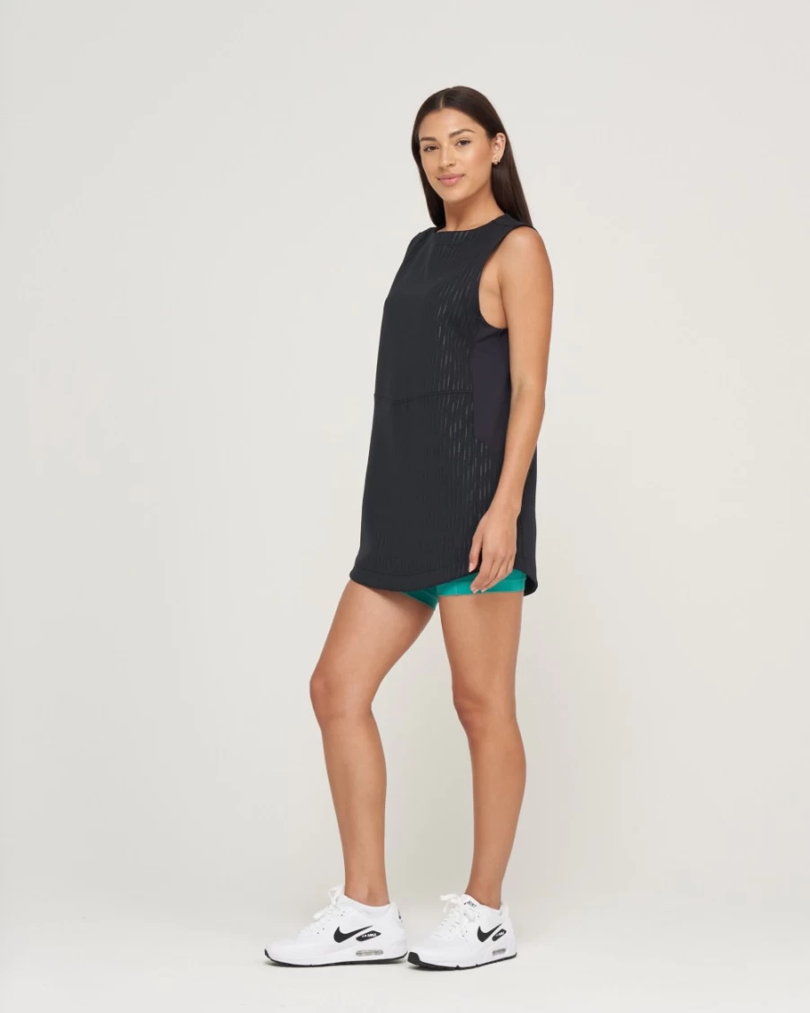 Bad Birdie Women's Mirabel Dress in Cattail - Black Beauty