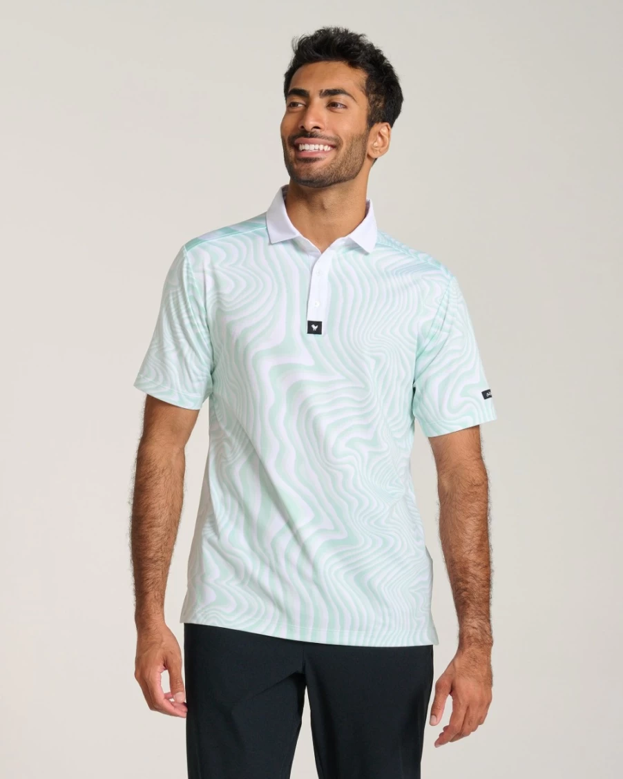 "Bad Birdie Men's Zoysia Golf Polo Shirt – Premium Performance Apparel"