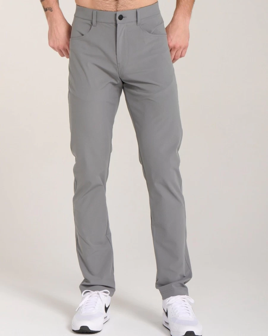 "Bad Birdie Men's Commuter Pant in Quiet Shade - Premium Travel & Work Trousers"