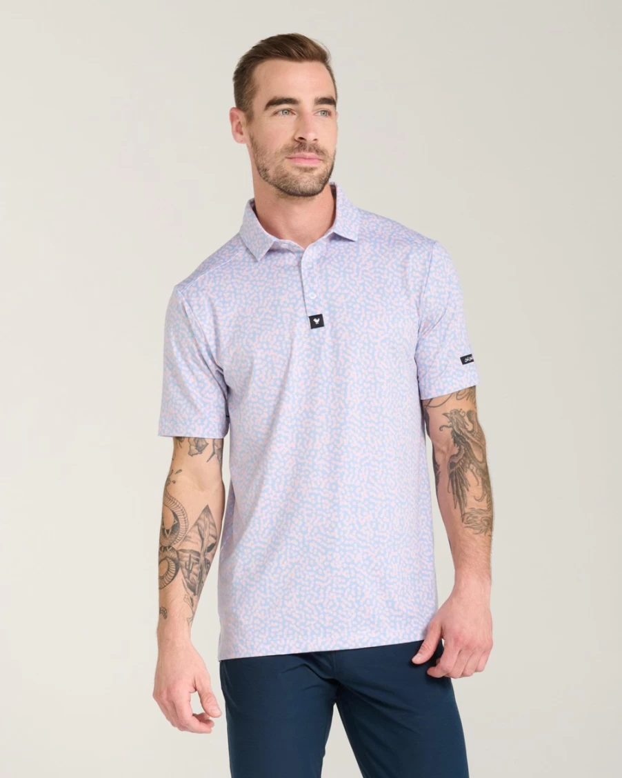 Bad Birdie Men's Infinity Golf Polo - Premium Performance & Stylish Design
