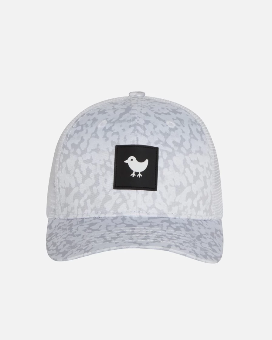 "Bad Birdie Salt Shaker Embroidered Trucker Hat - Adjustable Cotton Cap for Men & Women"