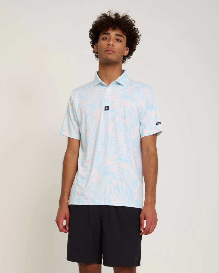 Bad Birdie Men's St. Tropez Golf Polo Shirt – Premium Performance Apparel