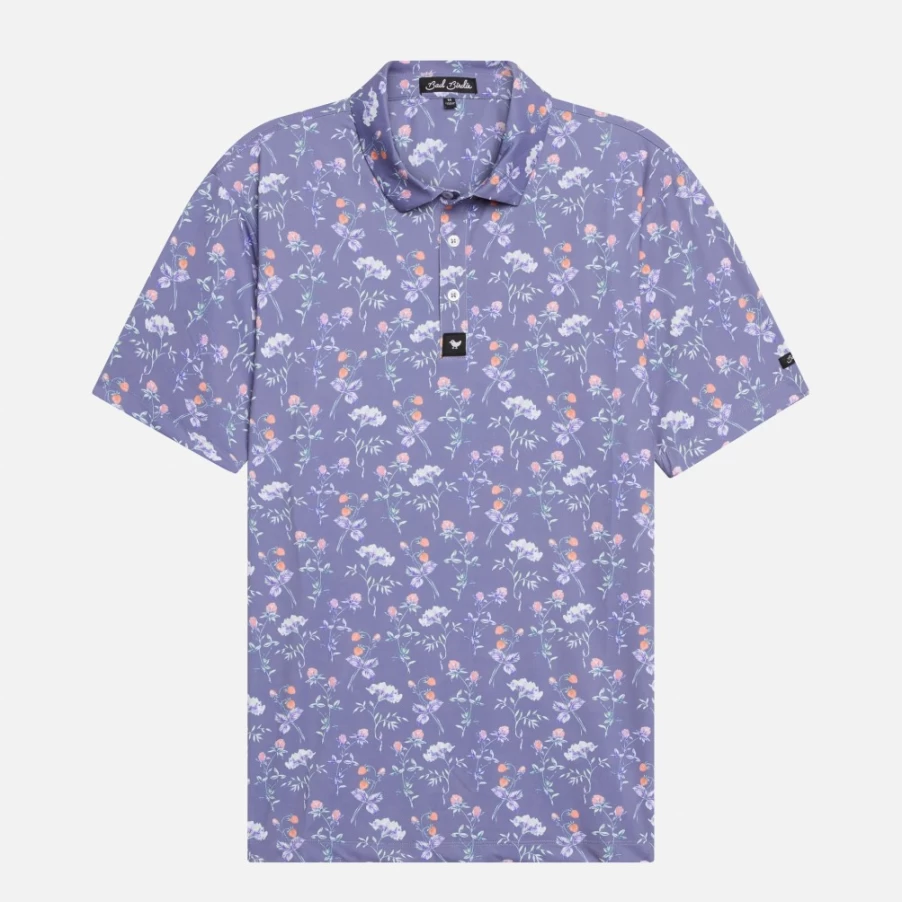 Bad Birdie Men's Lush Golf Polo Shirt – Premium Performance Apparel for Style & Comfort