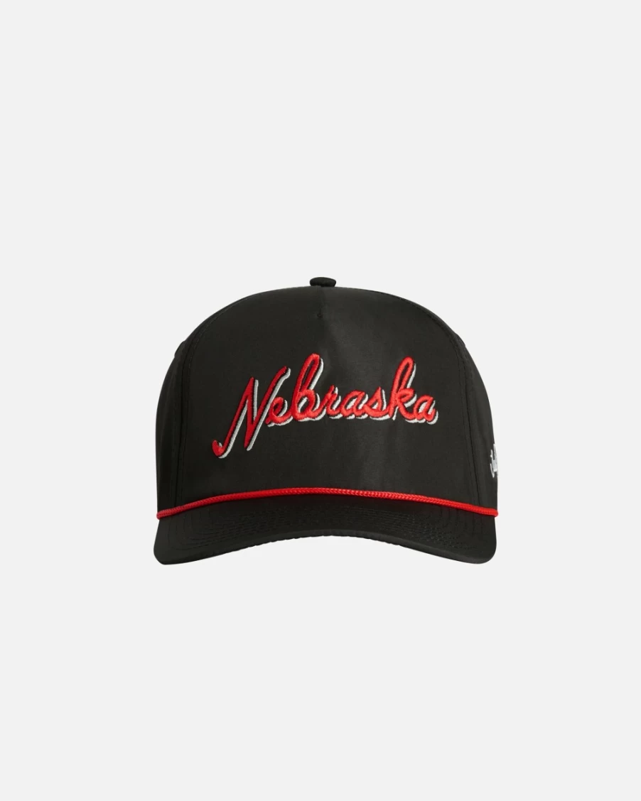 Bad Birdie Nebraska Snapback Hat - Premium Adjustable Golf & Casual Wear Cap