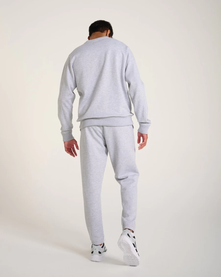 Bad Birdie Men's Heather Grey Crew Sweatshirt