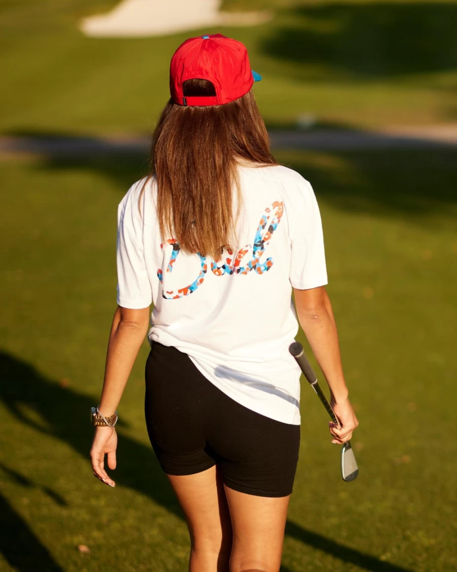 Bad Birdie Men's USA Patriotic Golf Tee - Stylish Comfortable Performance T-Shirt