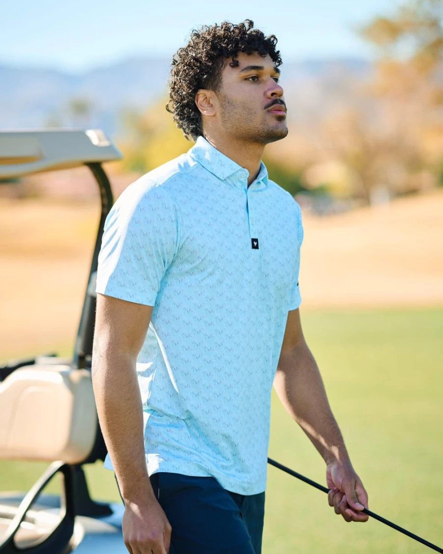 Bad Birdie Men's Lil' Mingos Golf Polo Shirt - Stylish & Comfortable Apparel