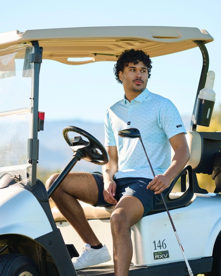 Bad Birdie Men's Lil' Mingos Golf Polo Shirt - Stylish & Comfortable Apparel