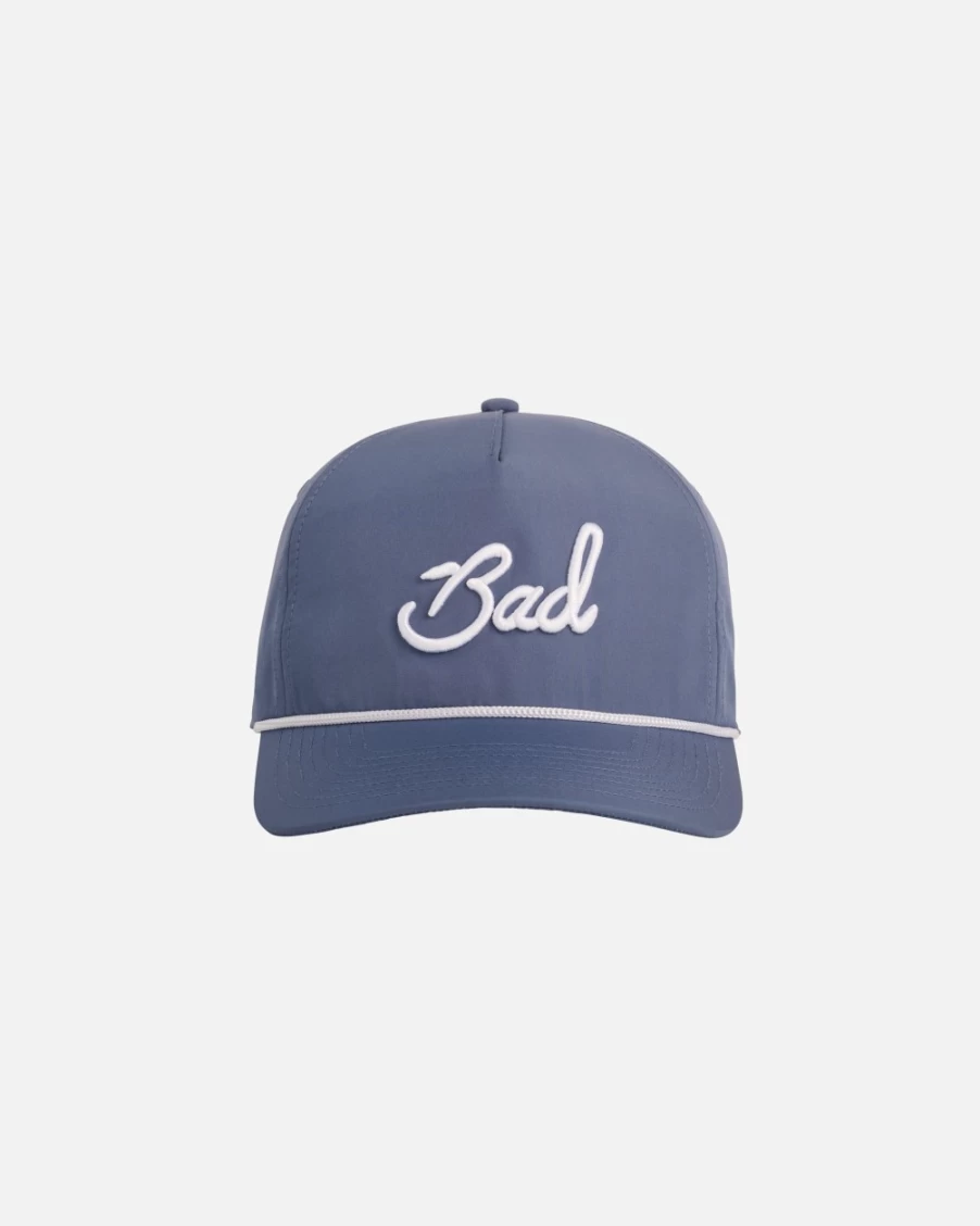 Bad Birdie Vintage Indigo Rope Hat - Retro Golf & Casual Style