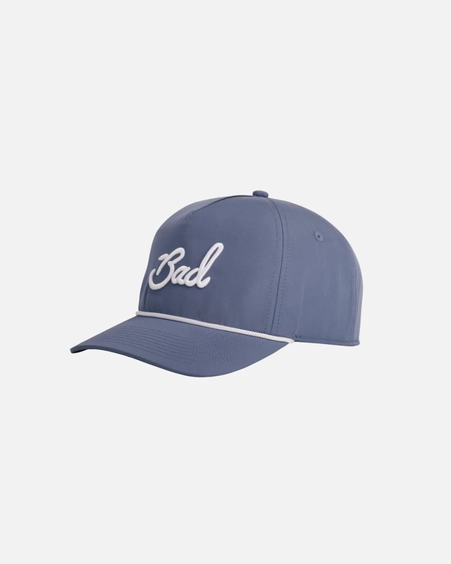 Bad Birdie Vintage Indigo Rope Hat - Retro Golf & Casual Style
