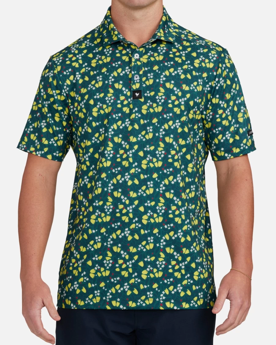 Bad Birdie Men's Augusta Polo Shirt for Golf & Casual Wear