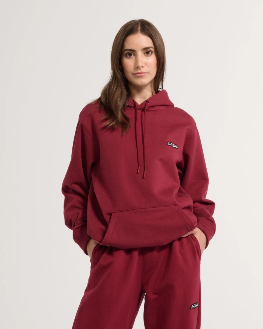 Bad Birdie Men's Rec League Hoodie - Tibetan Red Golf Pullover for Casual Comfort