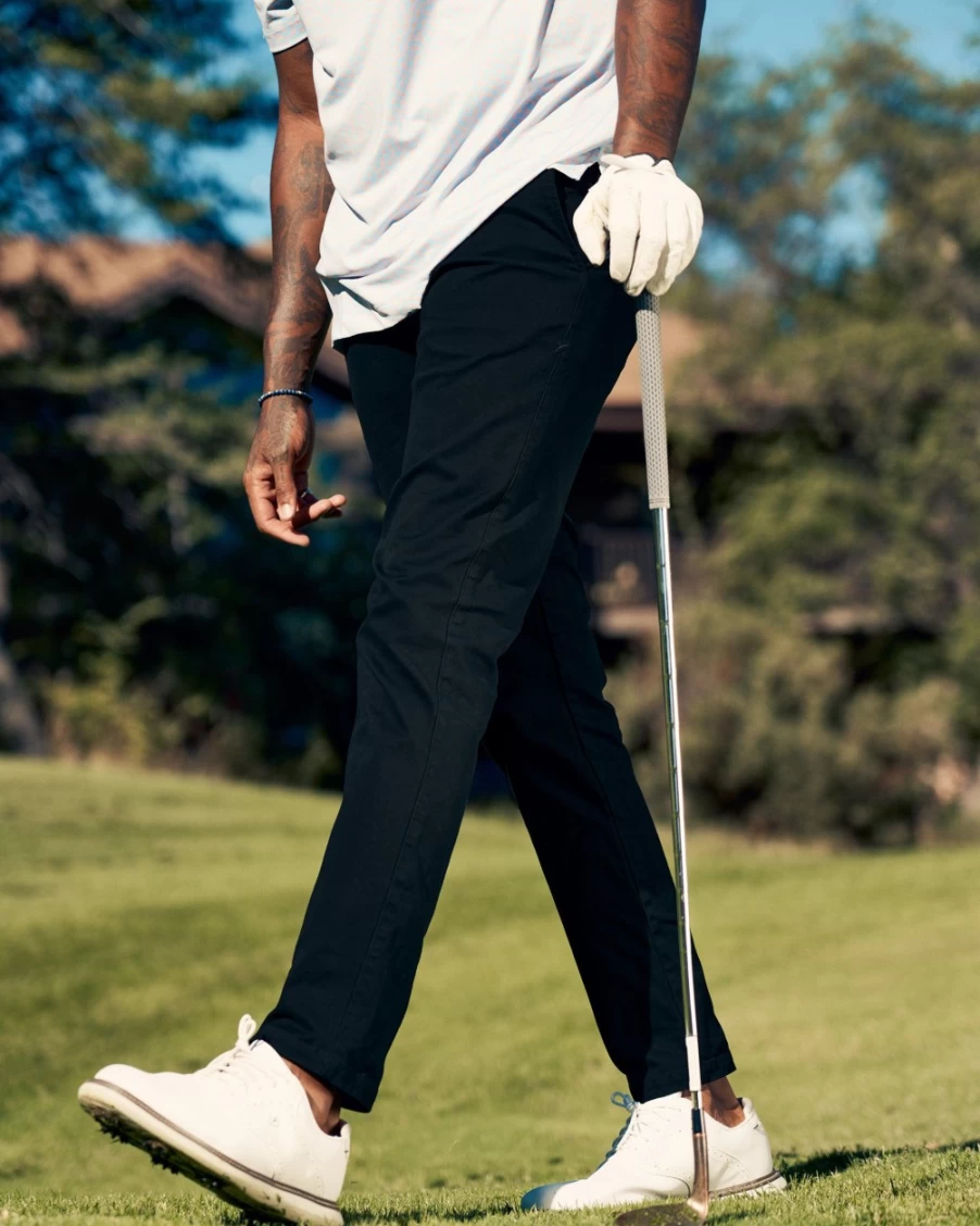 Bad Birdie Men's Quintero Golf Pants in Black - Premium Performance & Style