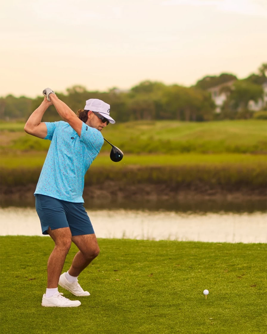 Bad Birdie Men's Dock Solid Polo Shirt - Premium Golf & Casual Wear
